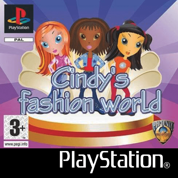 Cindy's Fashion World box art for Playstation